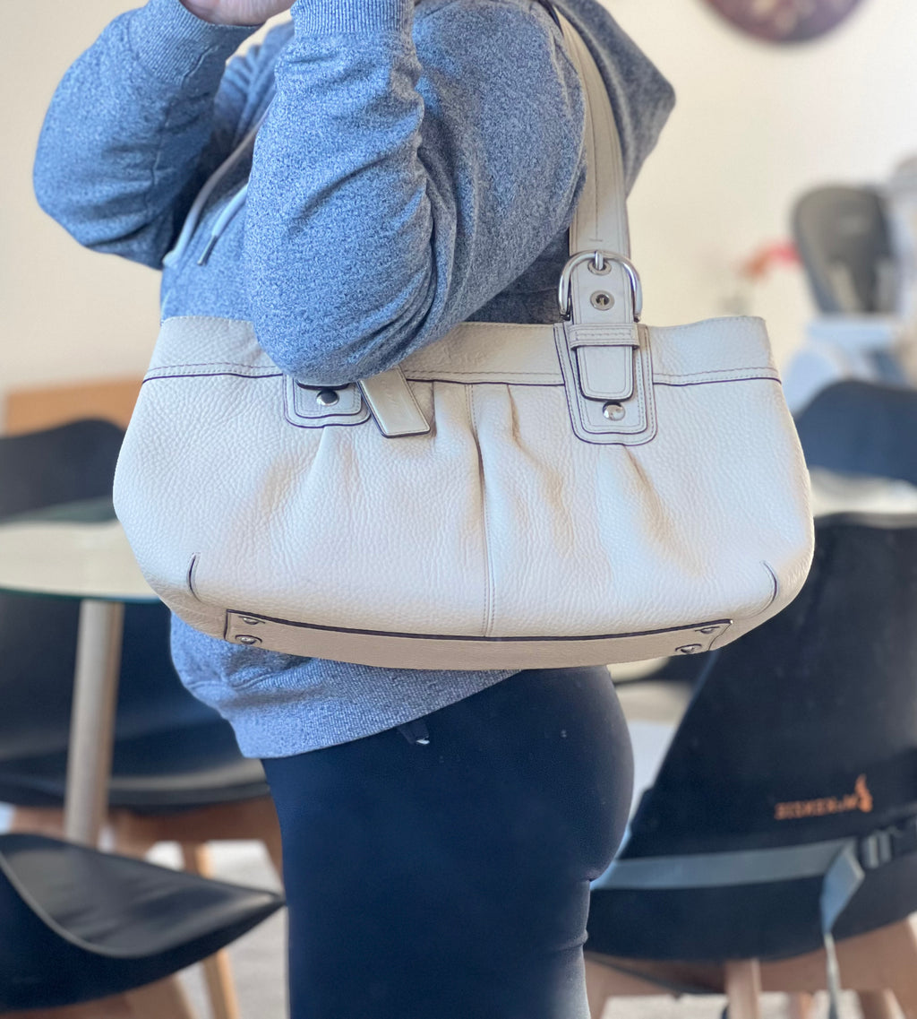 Coach Soho Pleated Pebble Leather Bag