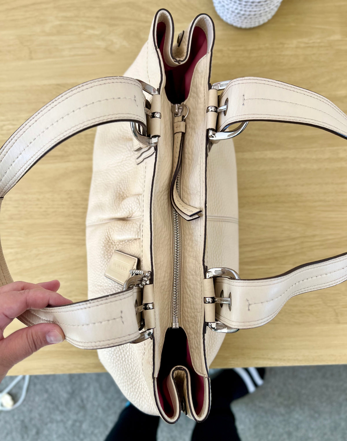 Coach Soho Pleated Pebble Leather Bag