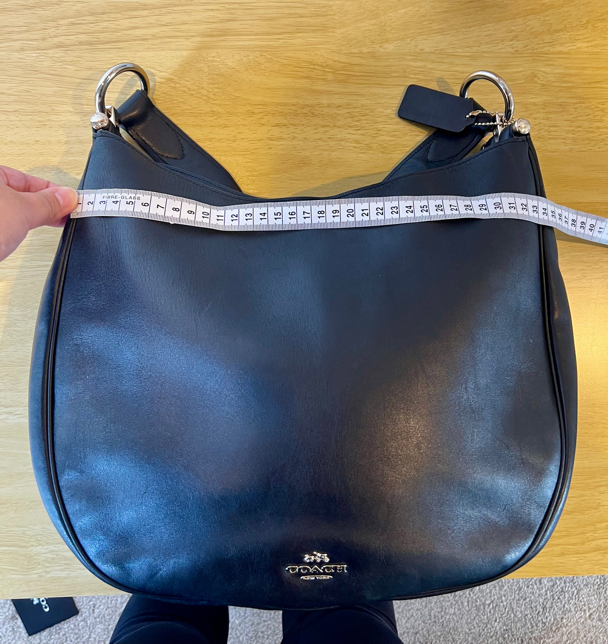 Coach Nomad Hobo Leather Bag