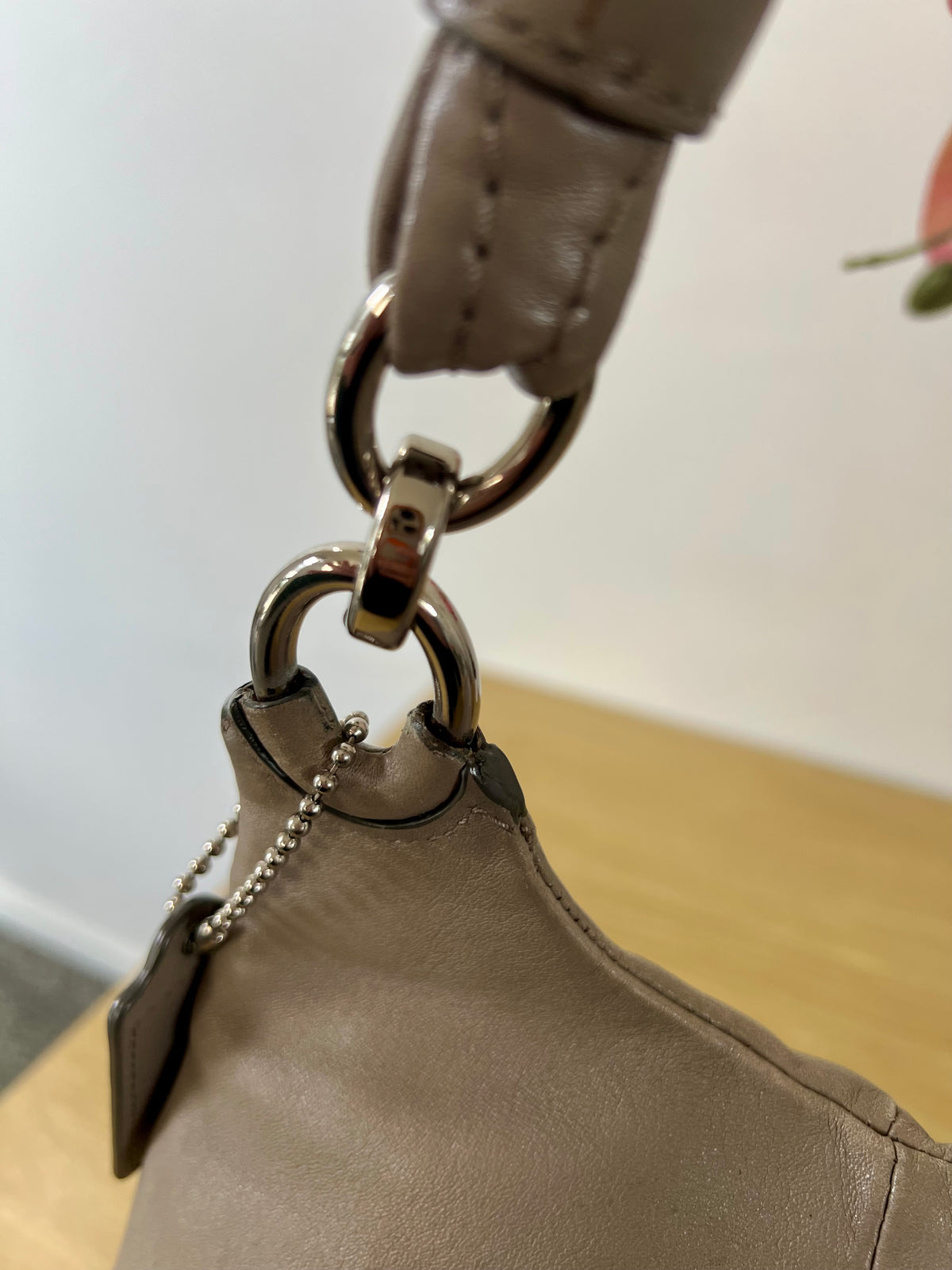 Coach Kristin Leather Hobo Bag