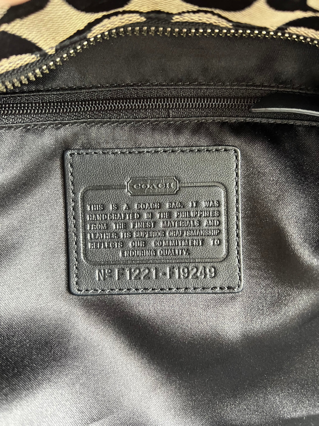 Coach Signature Gallery Tote Bag