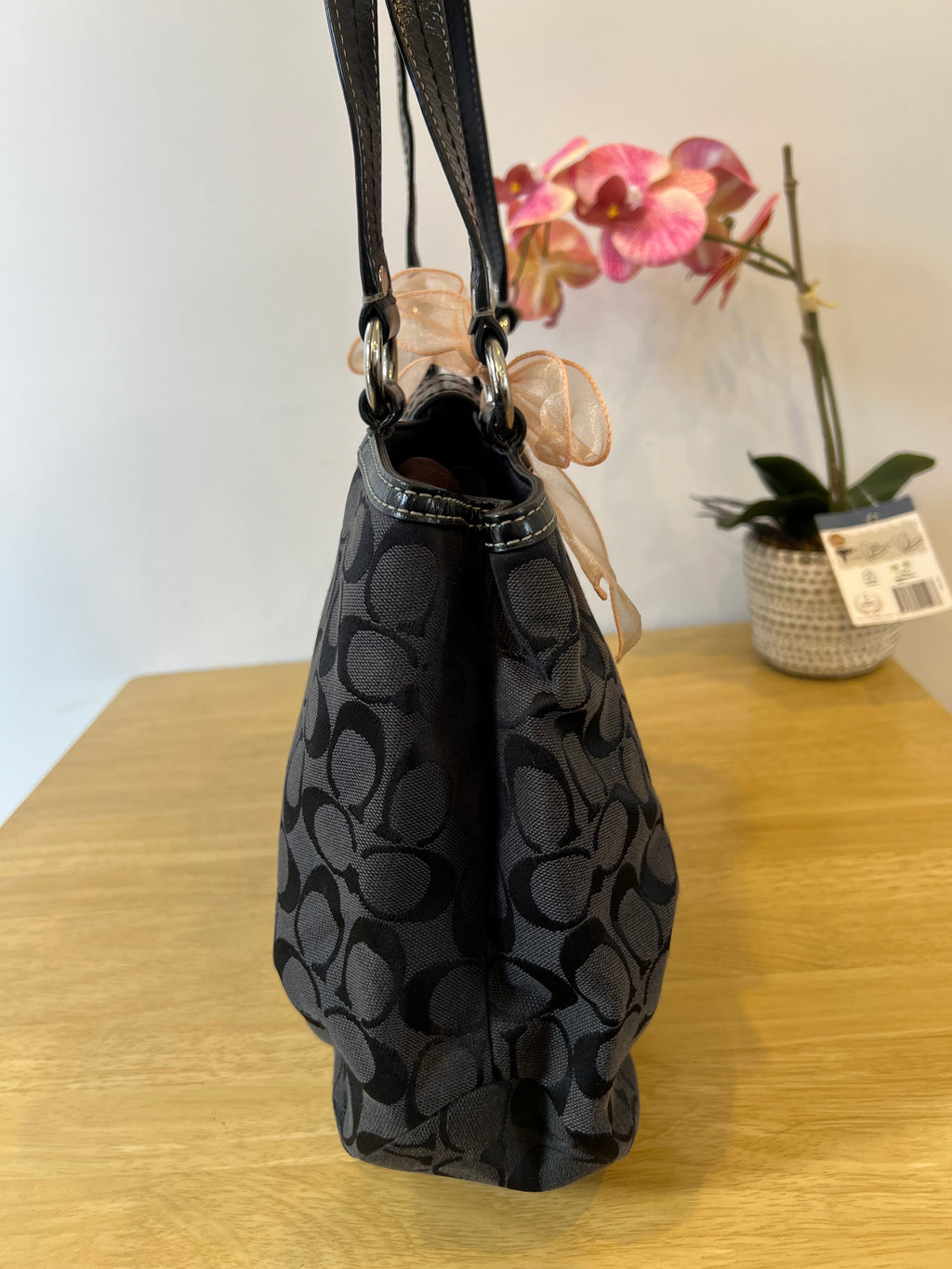 Coach Soholynn Signature C Canvas Tote Bag