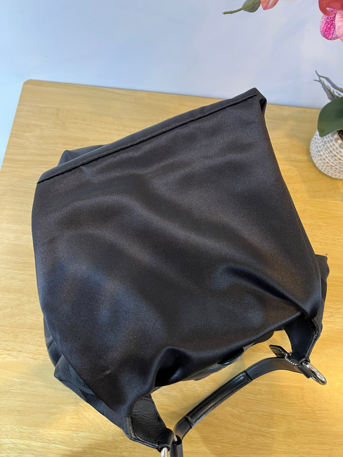 Coach Campbell Signature Bag in Black