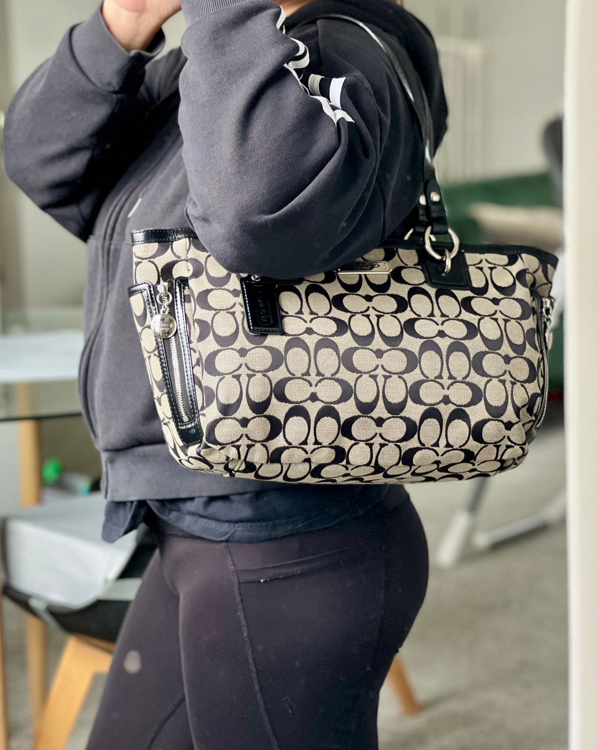 Coach Signature Gallery Tote Bag