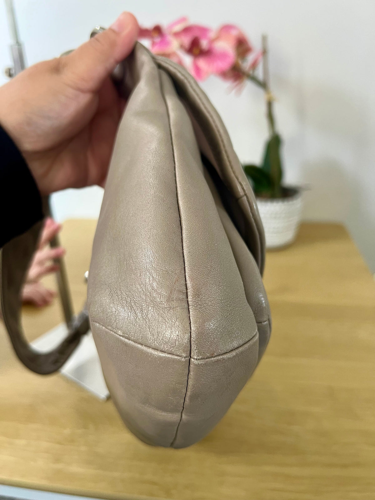 Coach Kristin Leather Hobo Bag