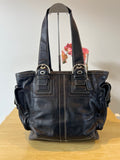 Coach Soho Vintage Large Leather Pocket Tote Bag