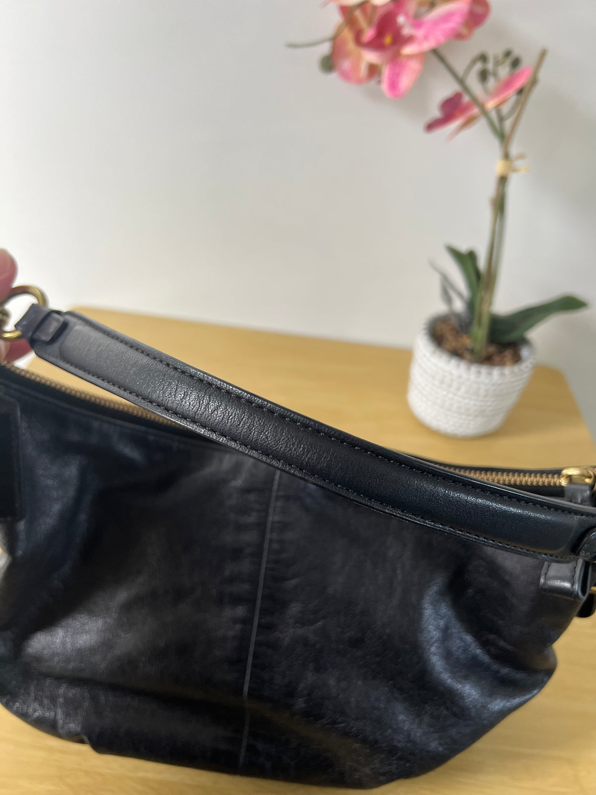 Coach Madison Hobo Leather Bag