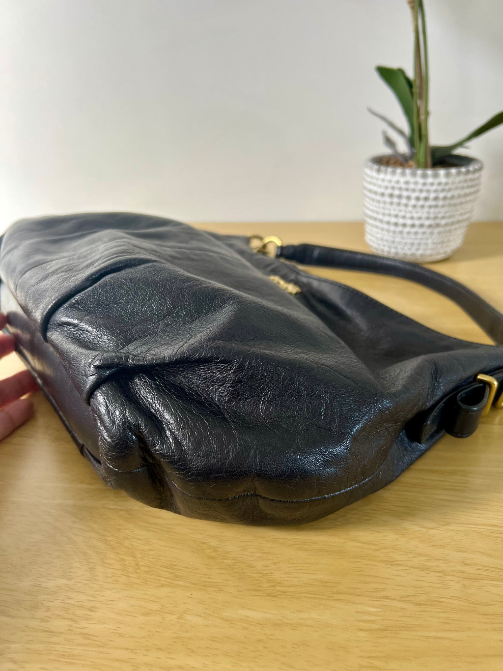 Coach Madison Hobo Leather Bag