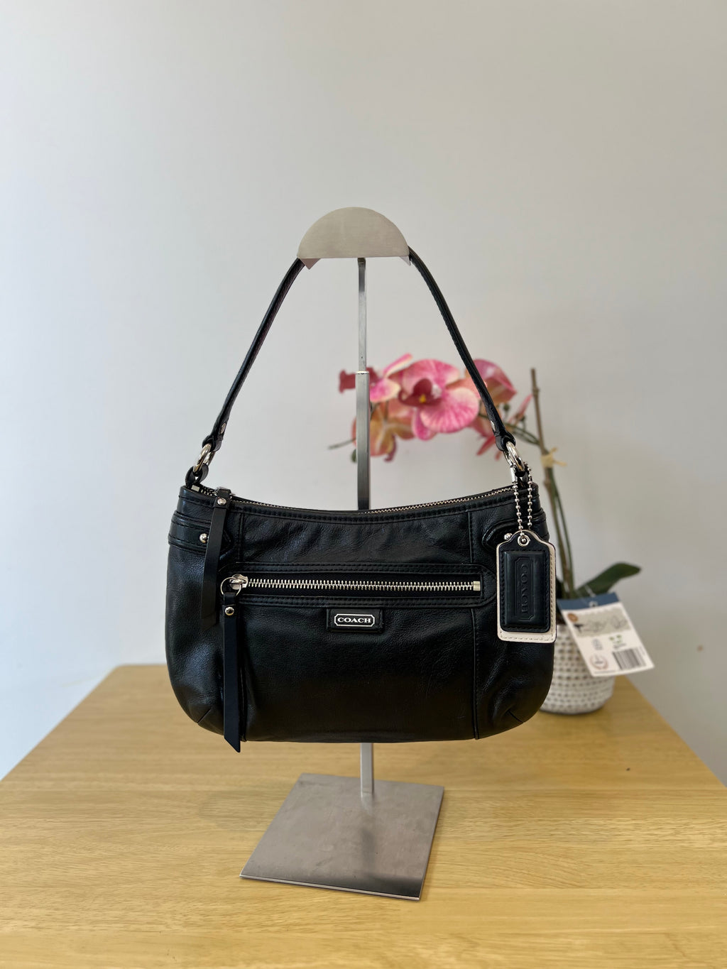 Coach Daisy Demi Shoulder Leather Bag