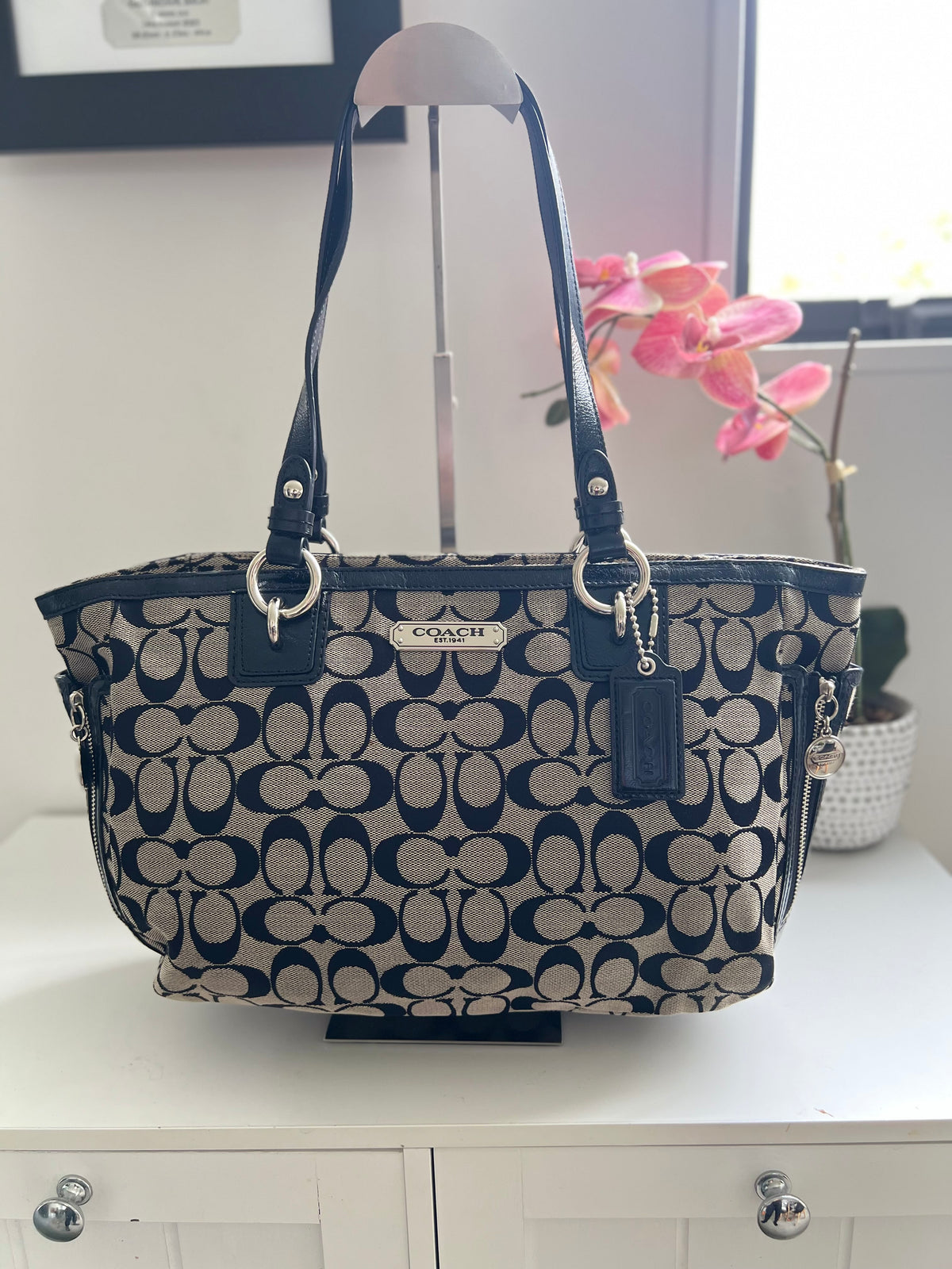 Coach Signature Gallery Tote Bag