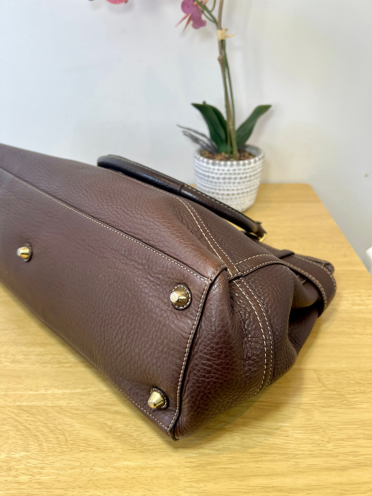 Authentic Coach Hamptons Shoulder Bag