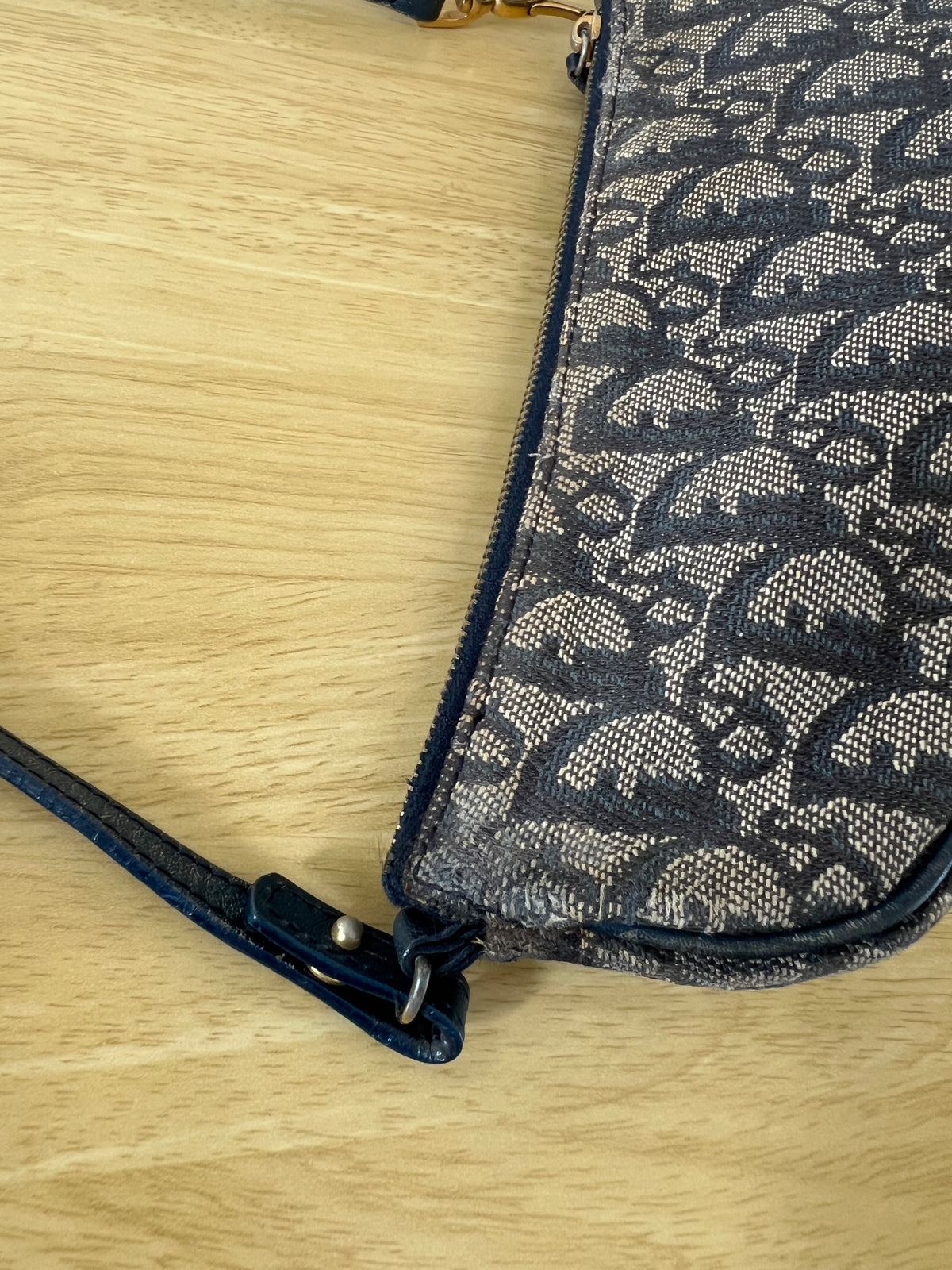 Authentic Vintage Christian Dior Saddle Pochette