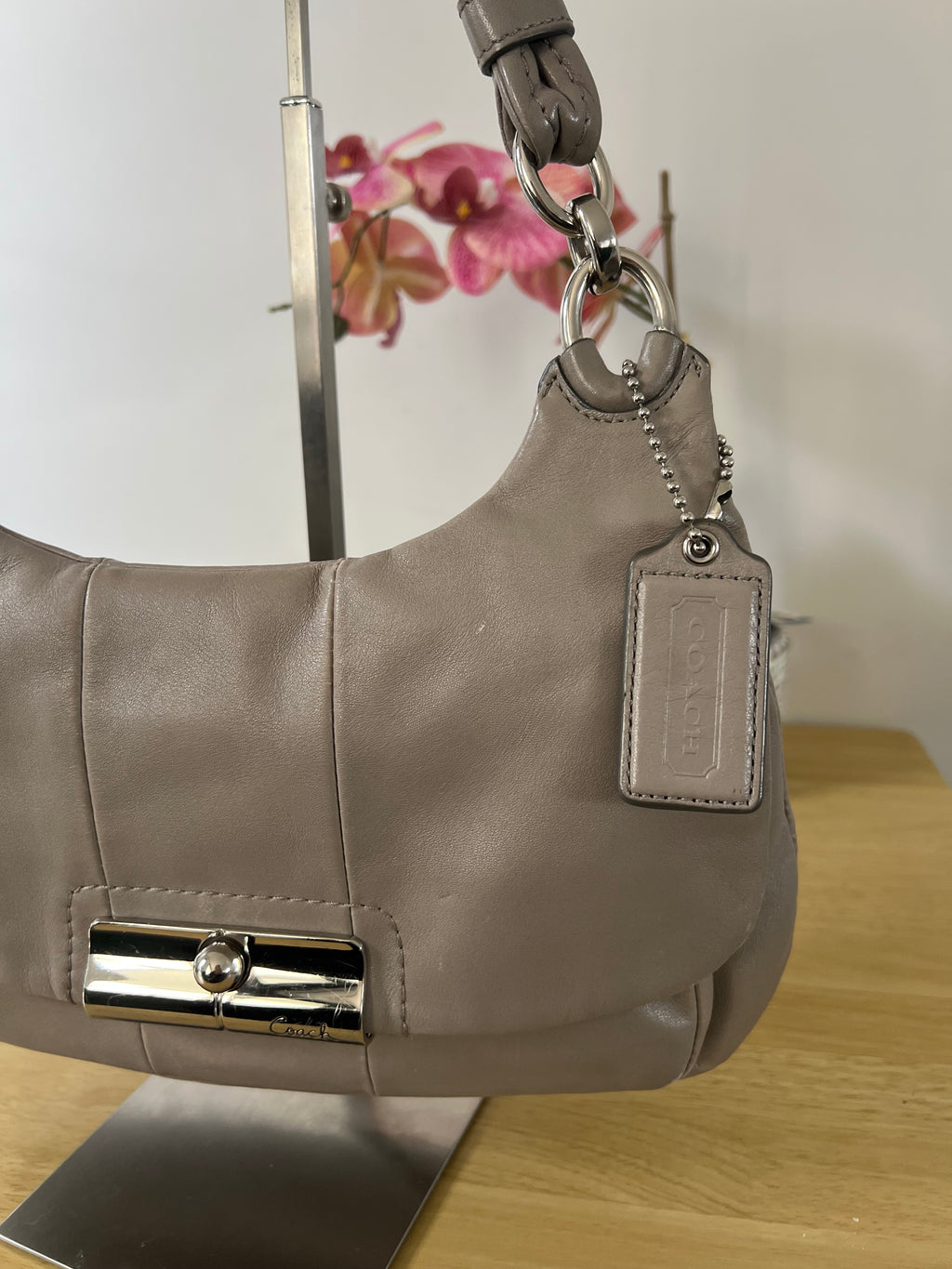 Coach Kristin Leather Hobo Bag