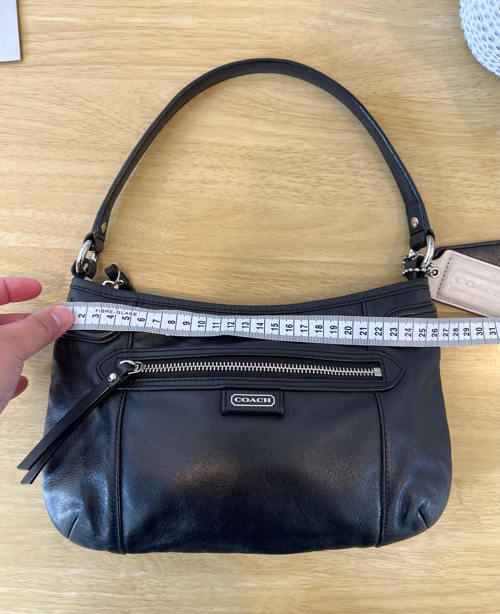 Coach Daisy Demi Shoulder Leather Bag