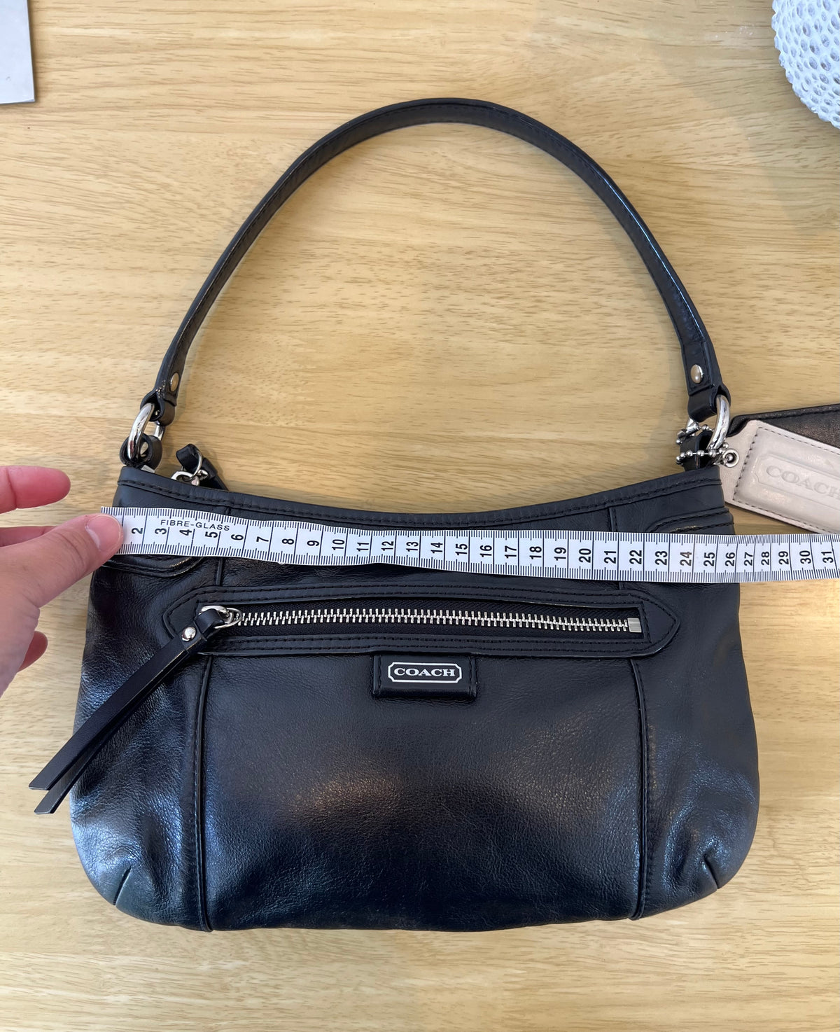 Coach Daisy Demi Shoulder Leather Bag