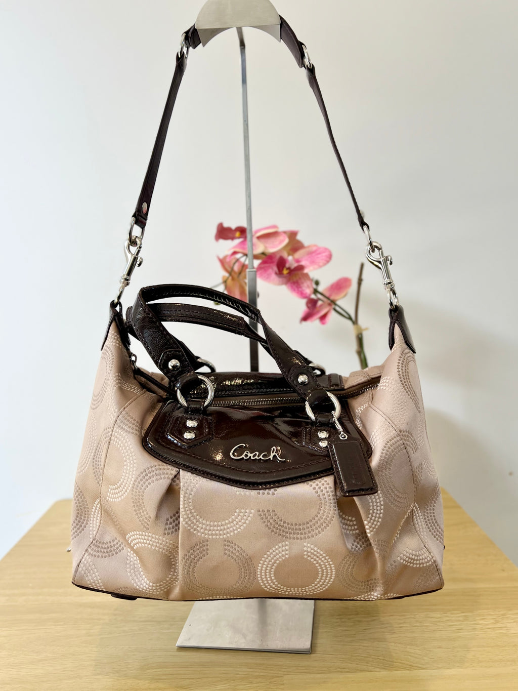 Authentic Coach Ashley satchel