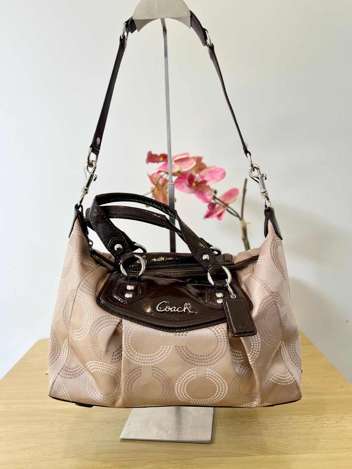 Authentic Coach Ashley satchel