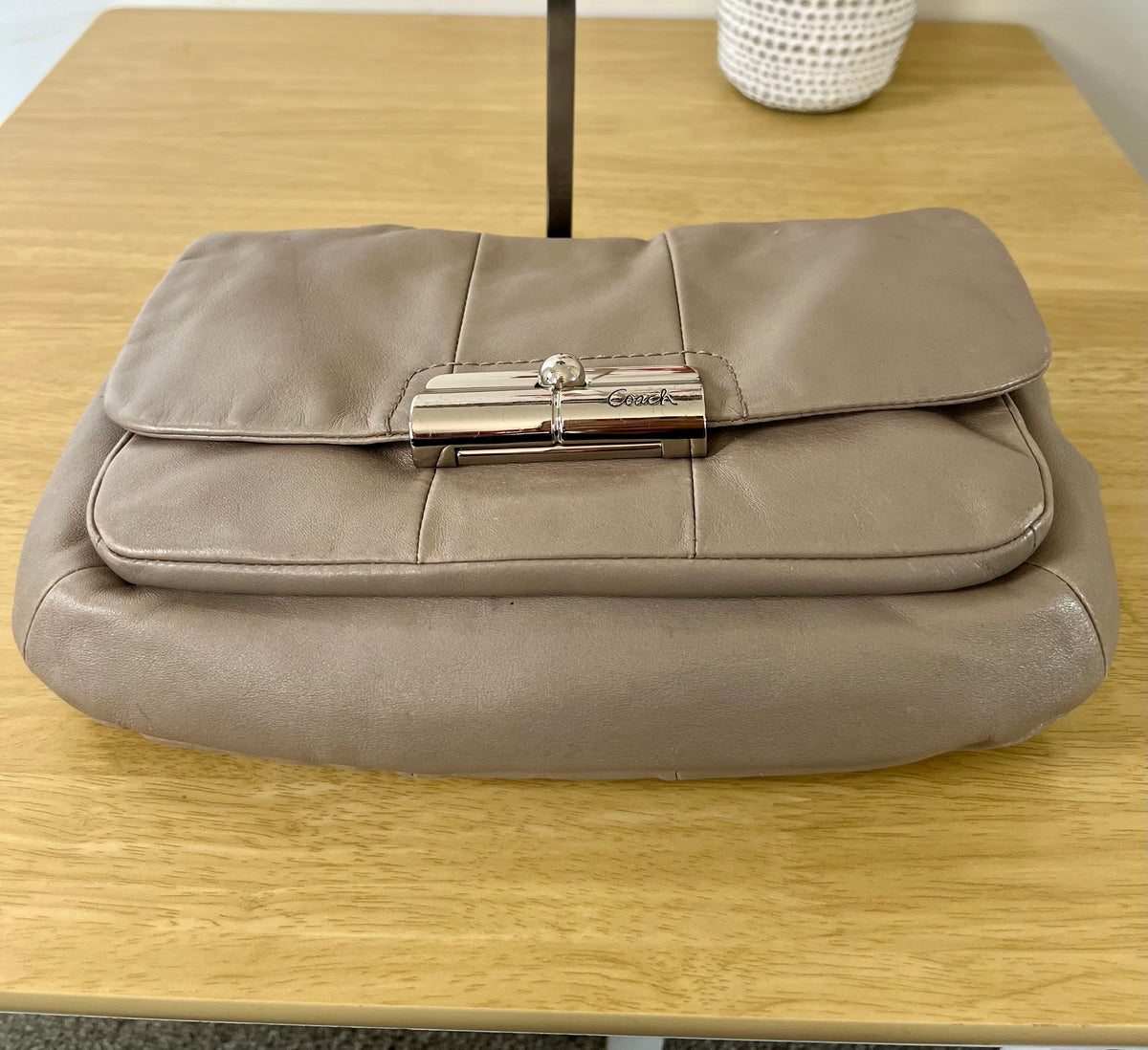 Coach Kristin Leather Hobo Bag