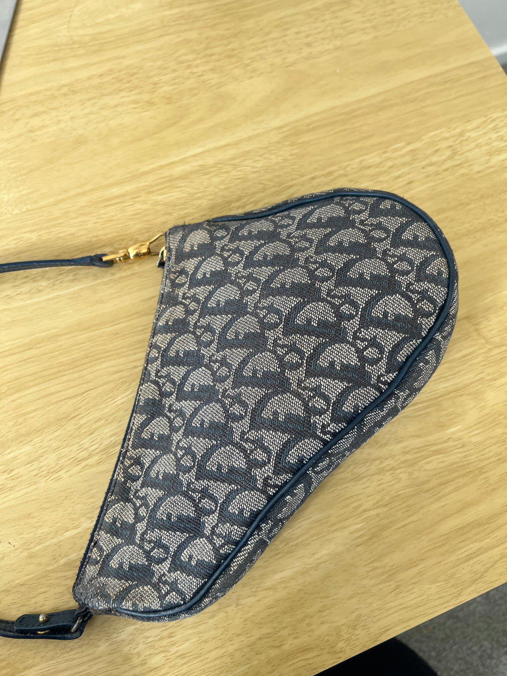 Authentic Vintage Christian Dior Saddle Pochette