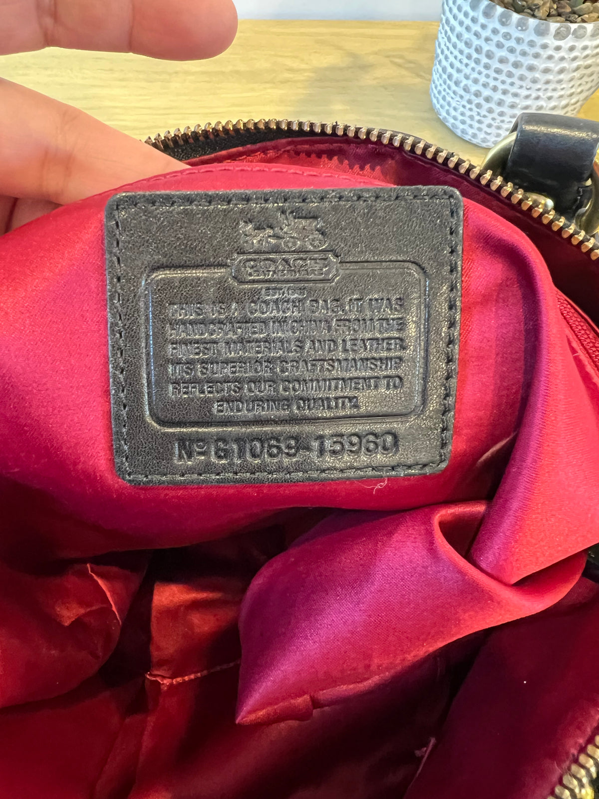 Coach Madison Sophia Leather Handbag
