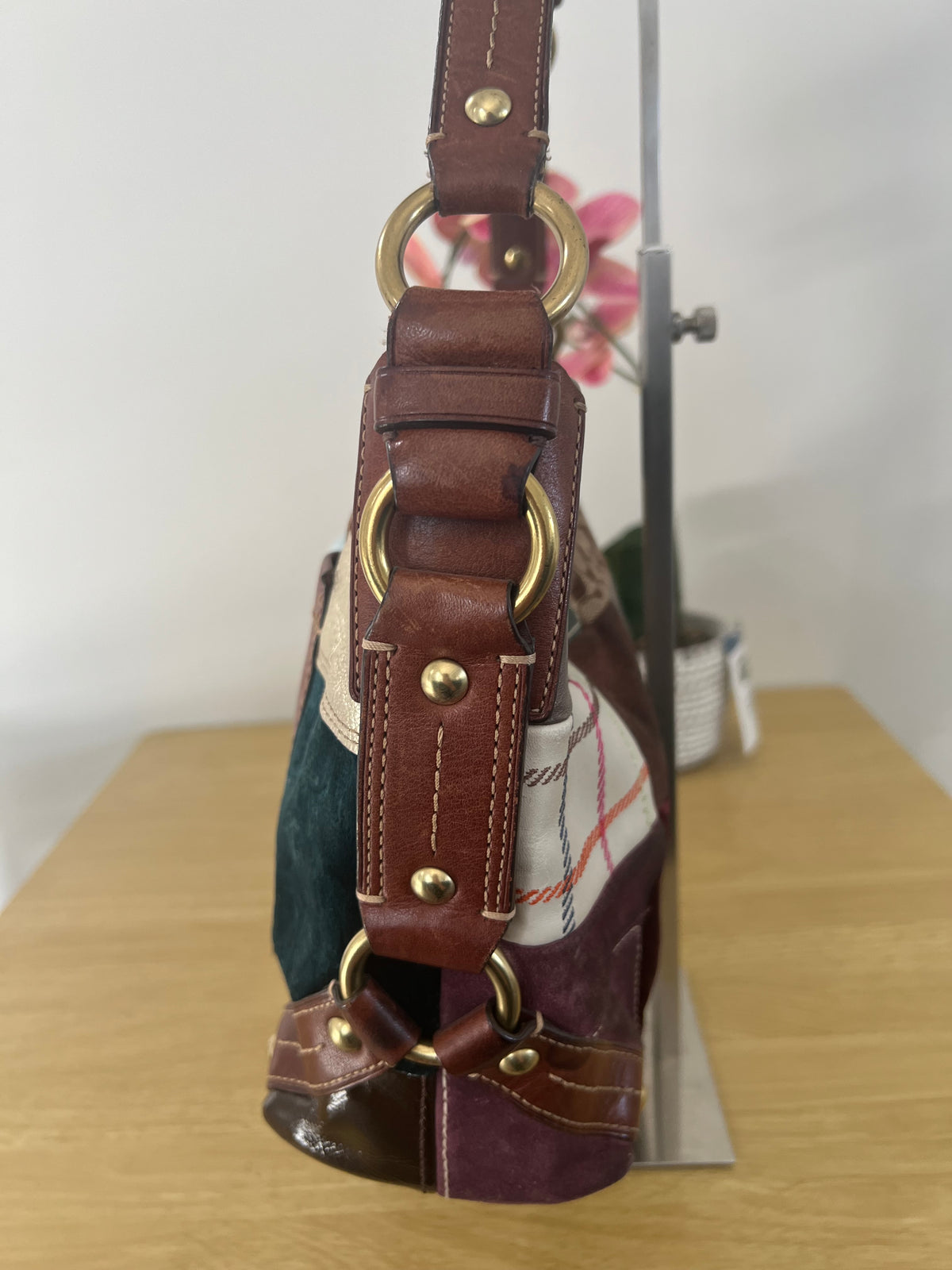 Coach Rare Patchwork Carly Bag