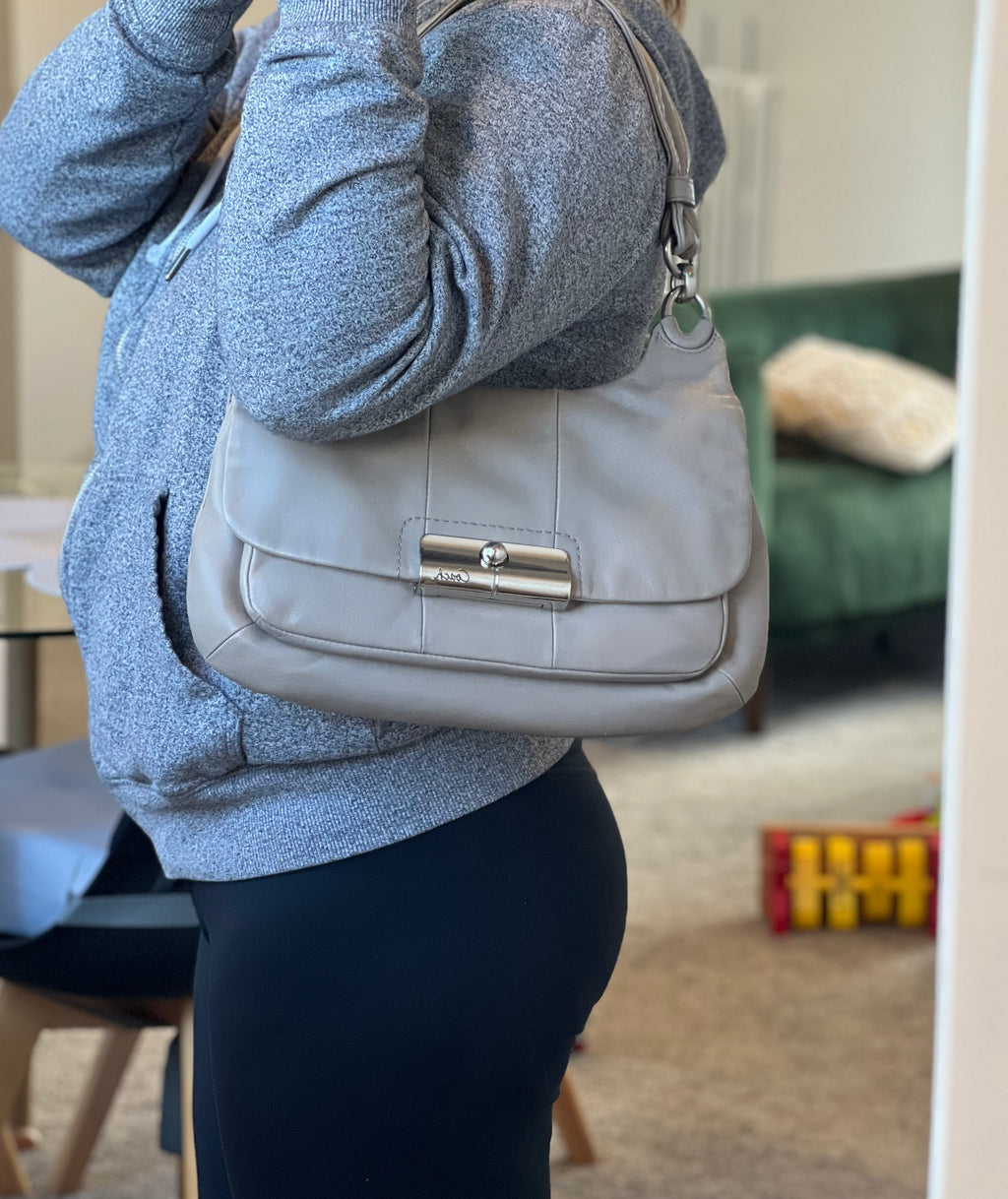 Coach Kristin Leather Hobo Bag