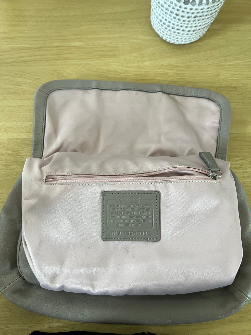 Coach Kristin Leather Hobo Bag
