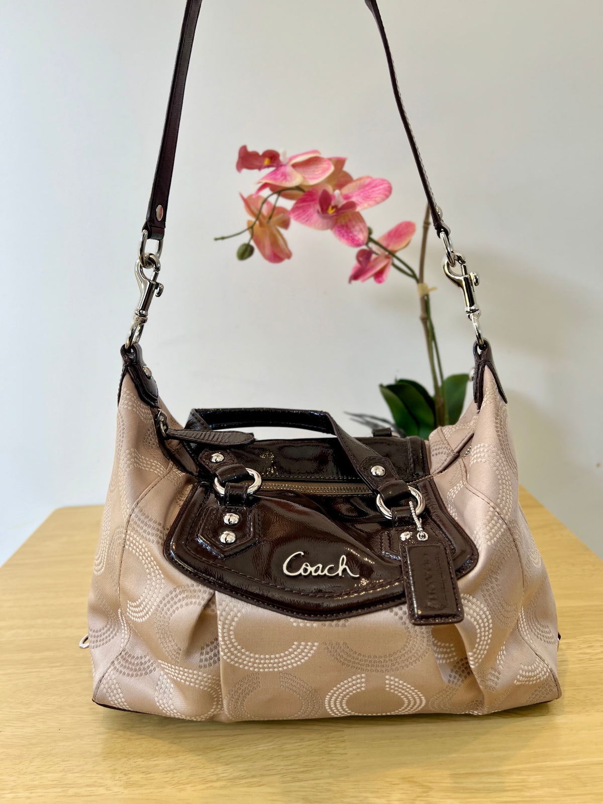 Authentic Coach Ashley satchel