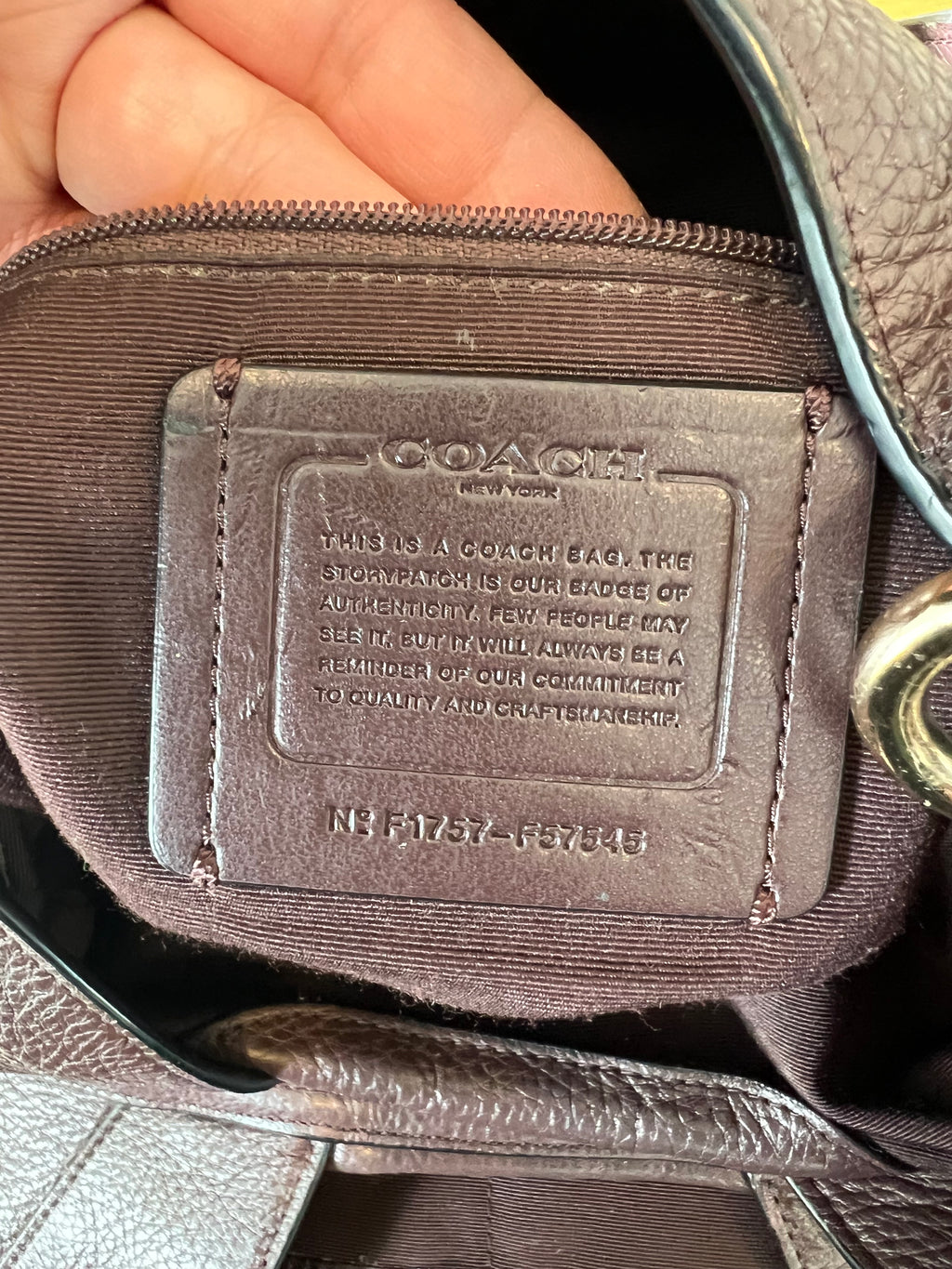 Coach Large Lexy Shoulder Bag