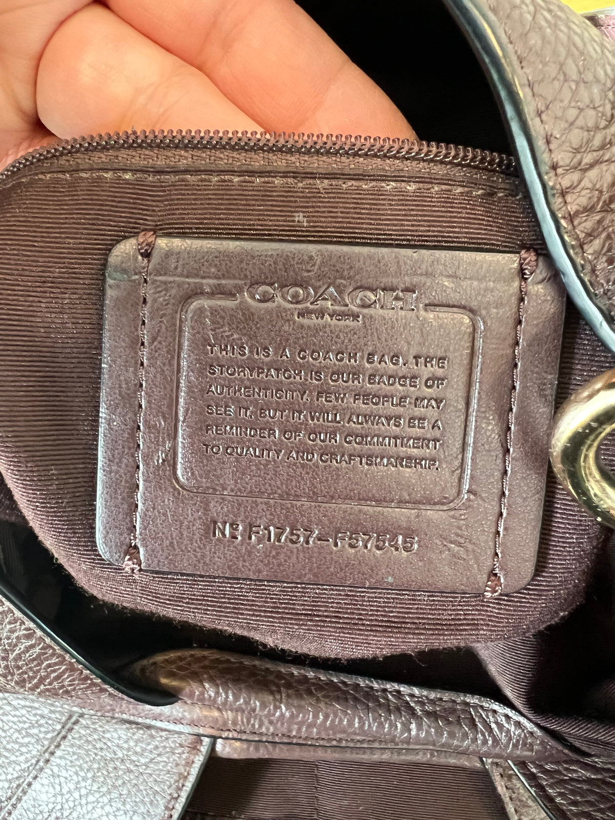 Coach Large Lexy Shoulder Bag