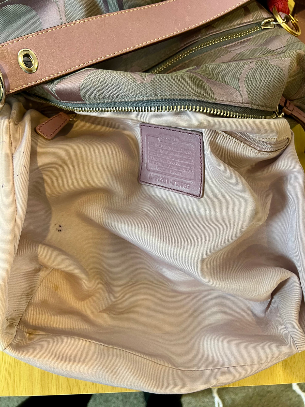 Coach Rare Colourway Lavender Crossbody/Shoulder Bag