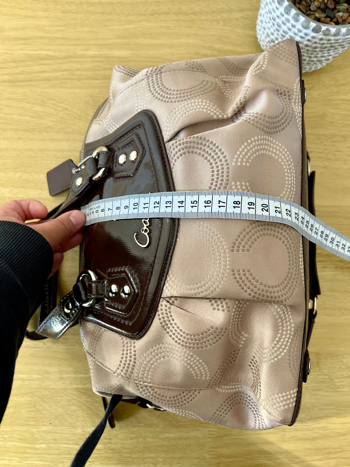 Authentic Coach Ashley satchel