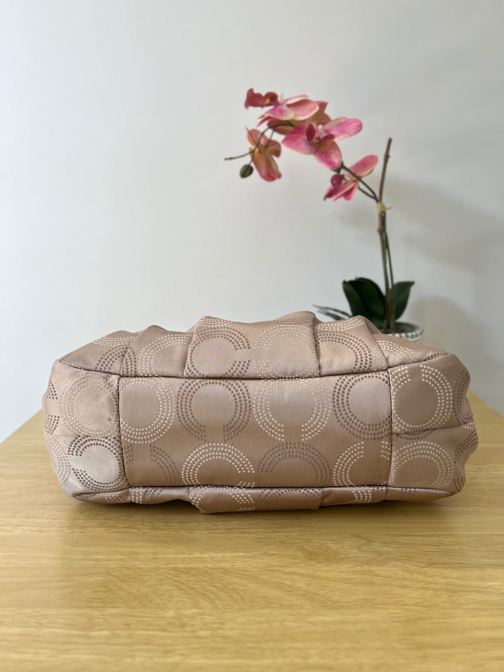 Coach Madison Dotted Op Art Hobo Bag