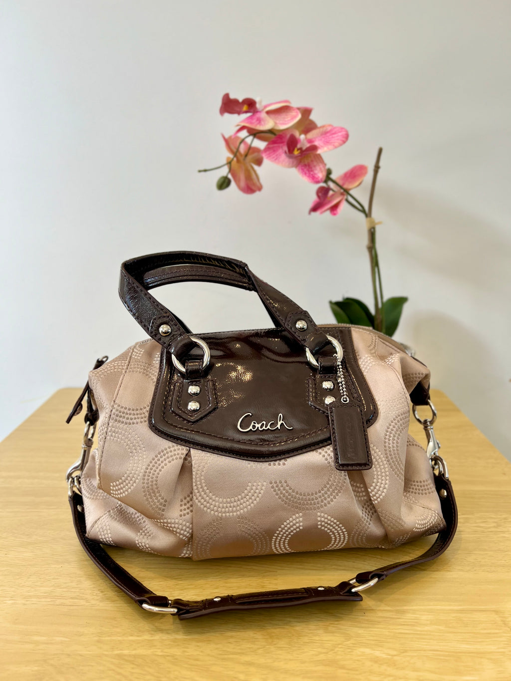 Authentic Coach Ashley satchel