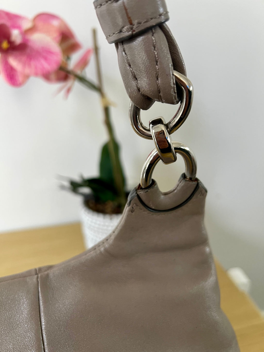 Coach Kristin Leather Hobo Bag