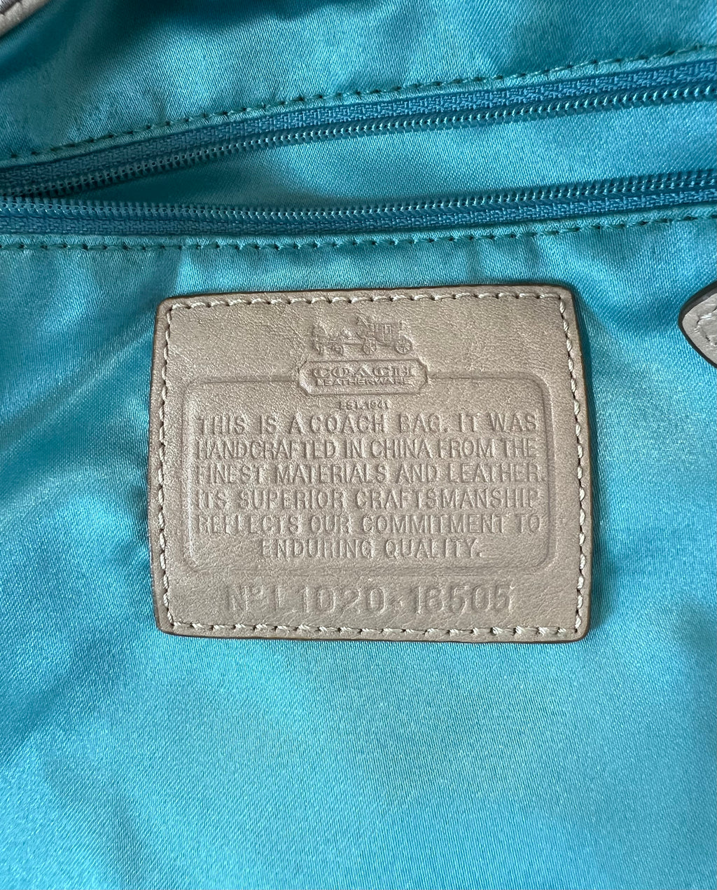 Coach Madison Dotted Op Art Hobo Bag
