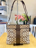 Coach Heritage Stripe Swingpack Crossbody Bag
