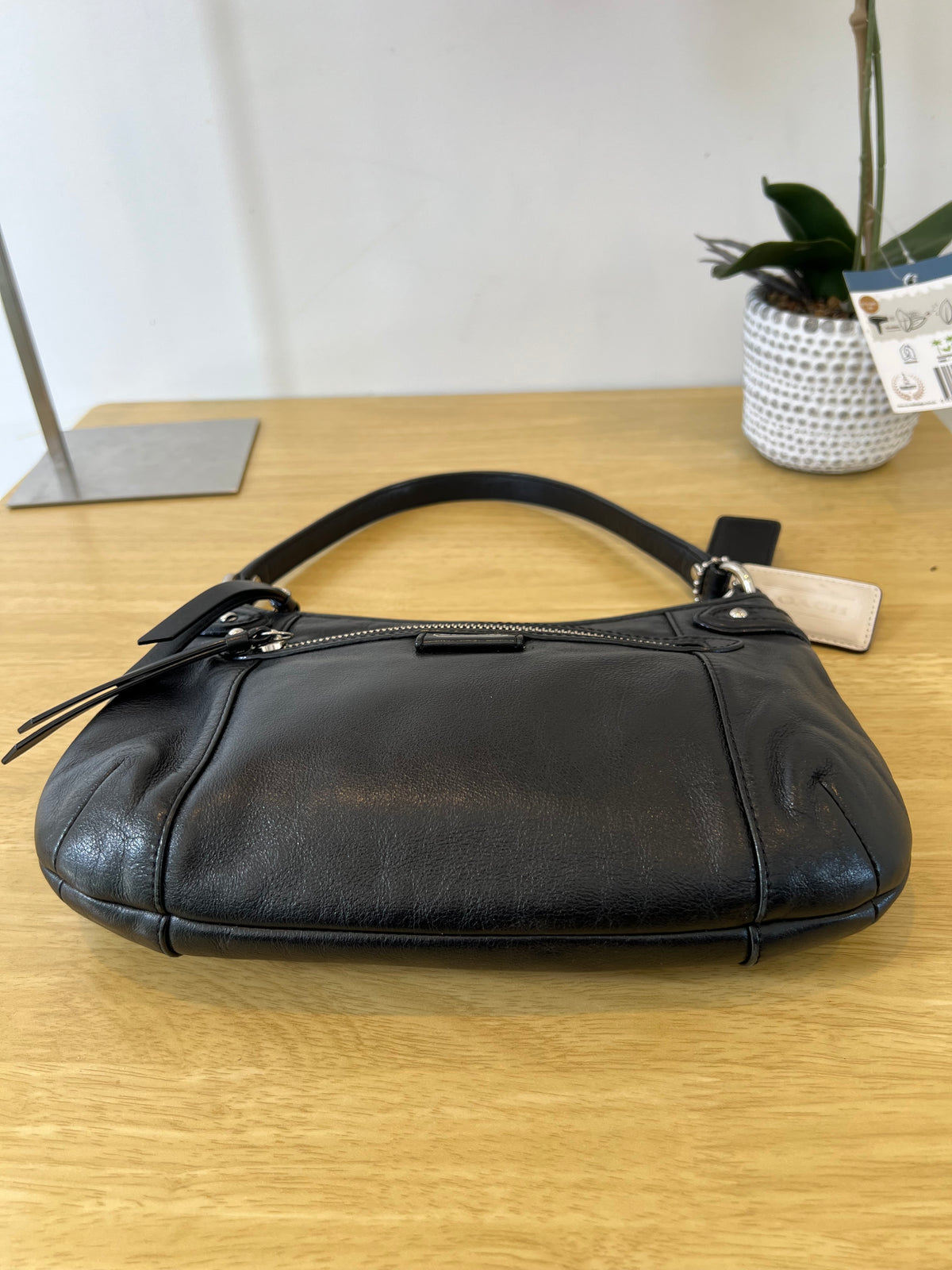 Coach Daisy Demi Shoulder Leather Bag