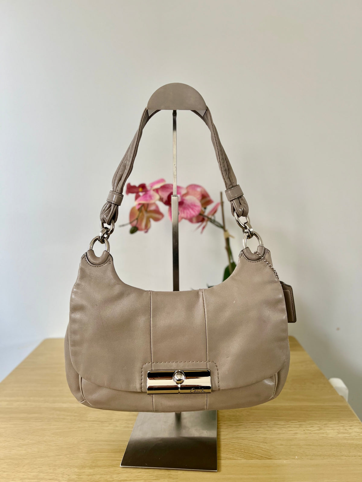 Coach Kristin Leather Hobo Bag