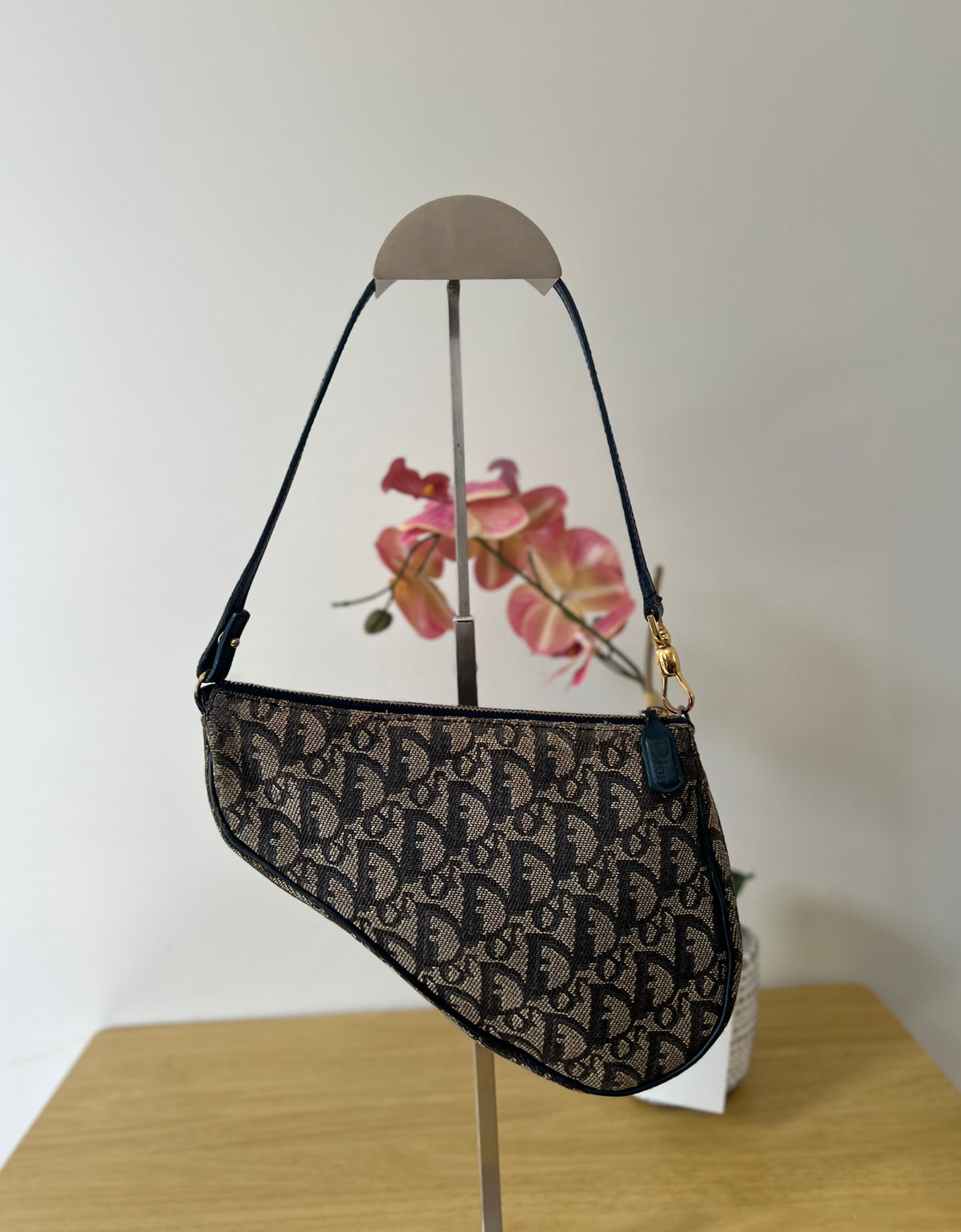 Authentic Vintage Christian Dior Saddle Pochette