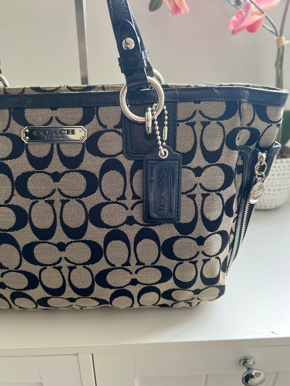 Coach Signature Gallery Tote Bag