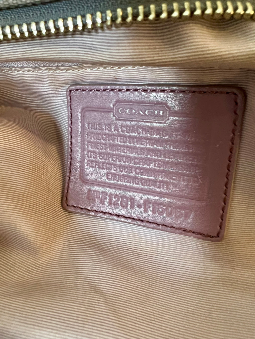 Coach Rare Colourway Lavender Crossbody/Shoulder Bag