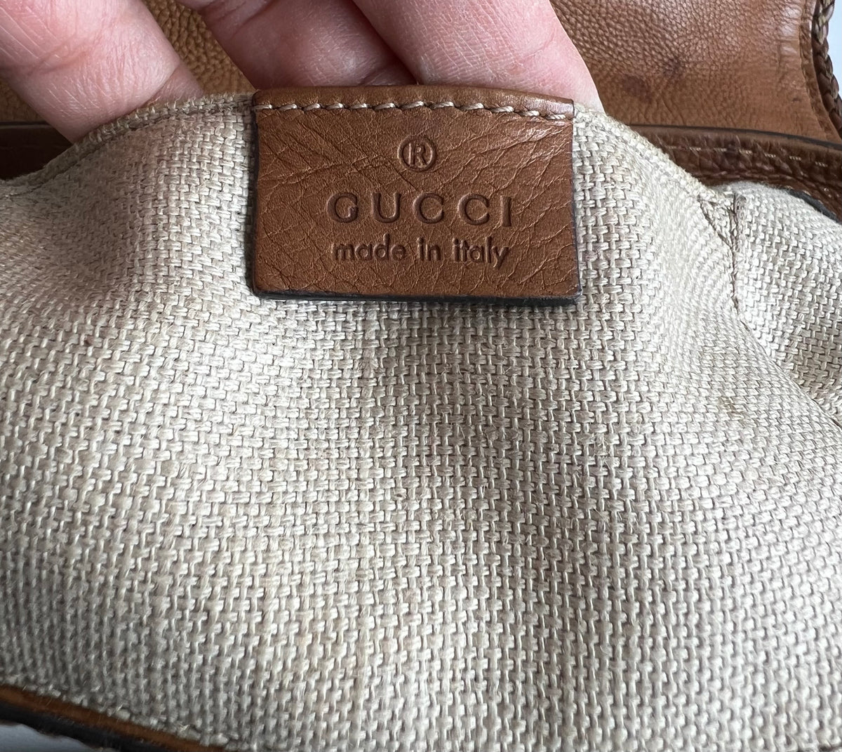 Authentic Gucci Marrakech Chain Shoulder Bag