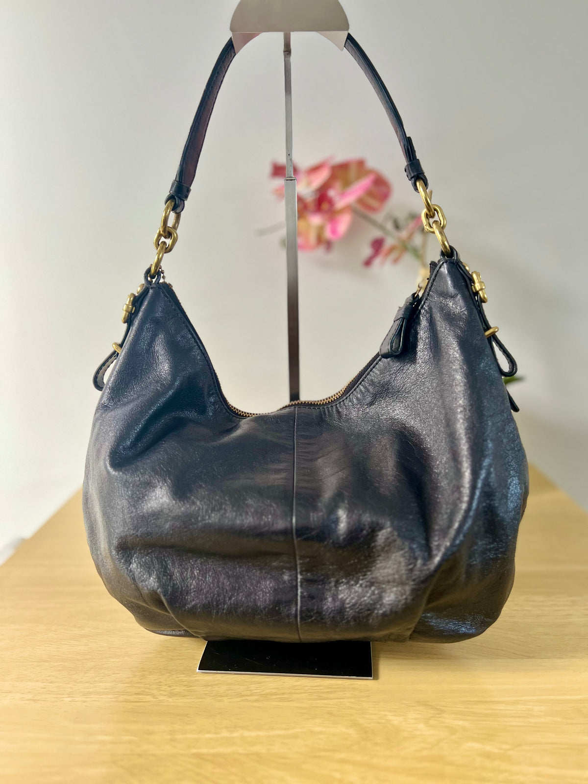 Coach Madison Hobo Leather Bag