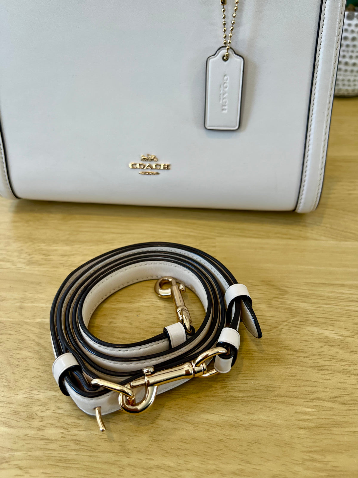 Coach Small Zoe Leather Carryall