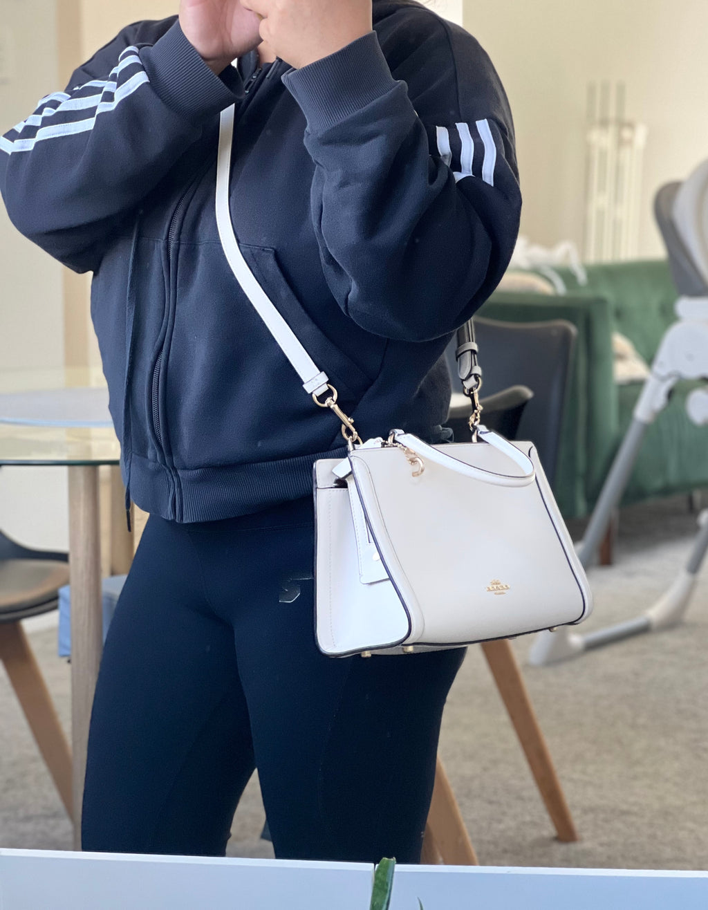 Coach Small Zoe Leather Carryall