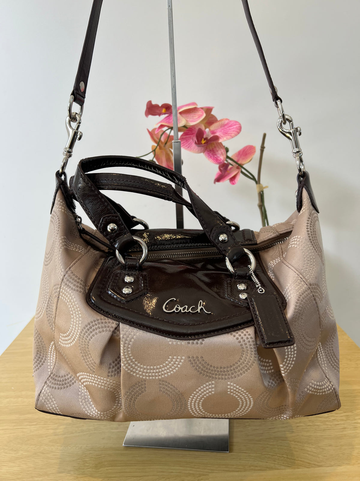 Authentic Coach Ashley satchel