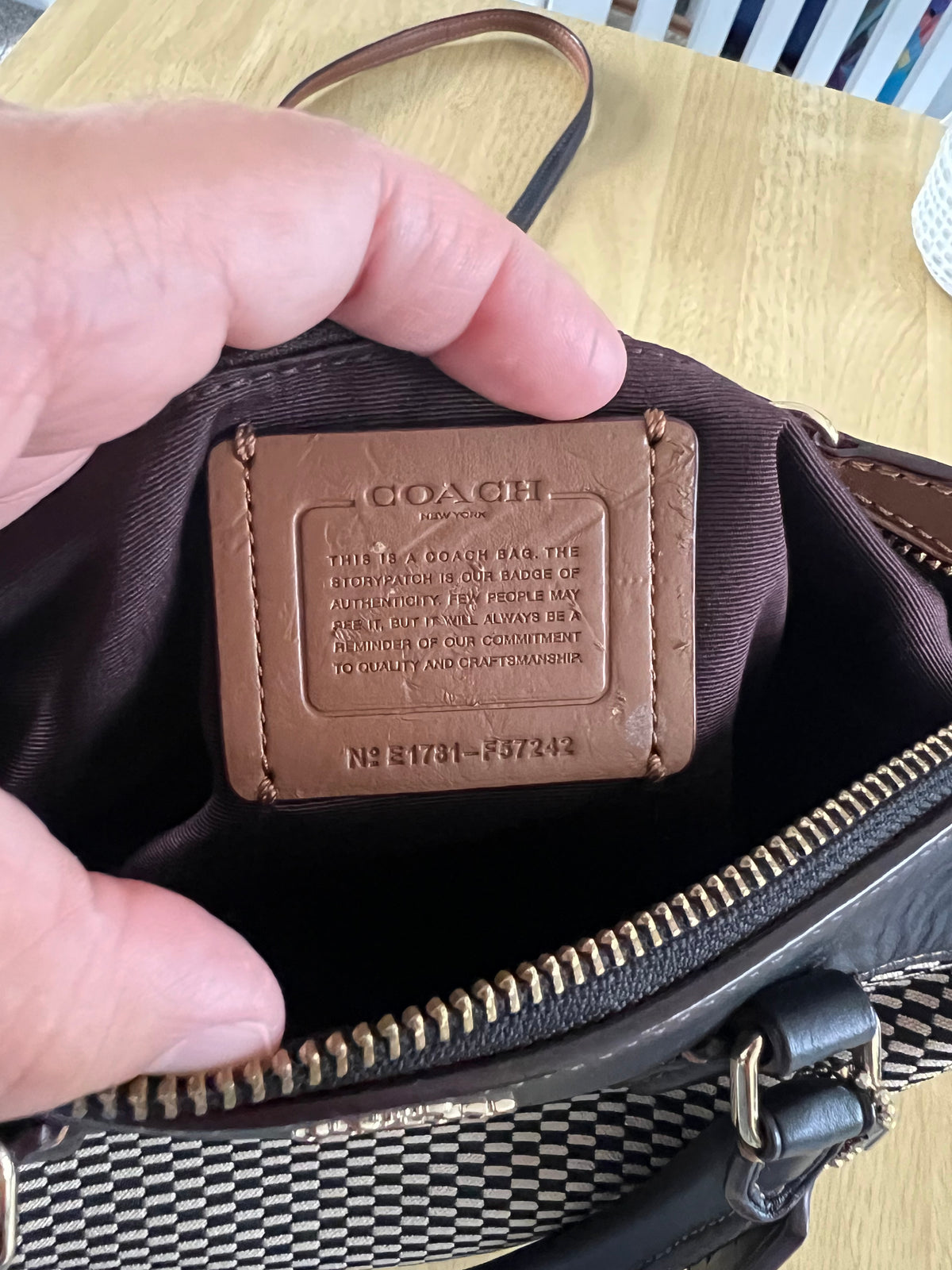 Coach Mini Bennett Satchel