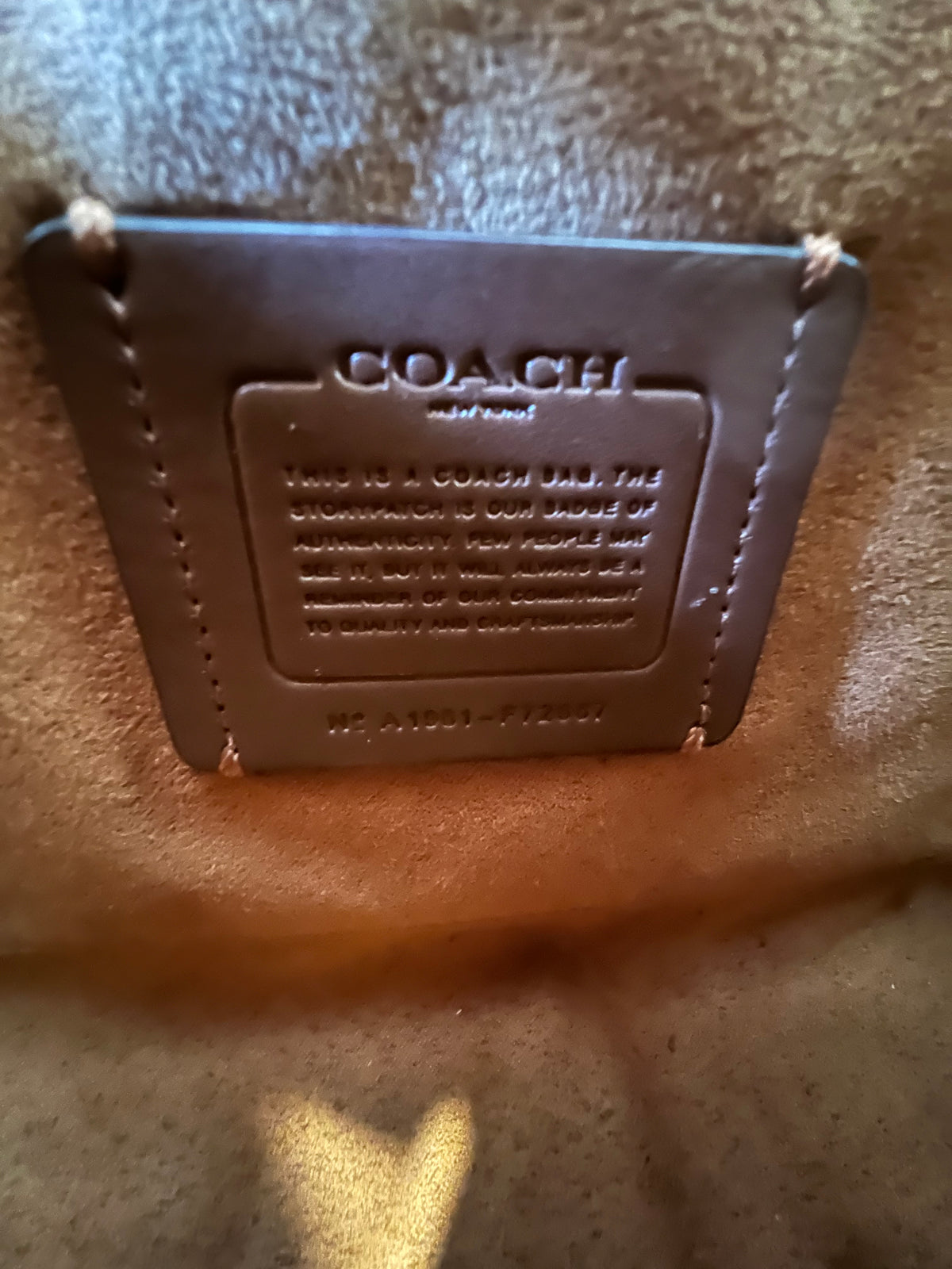 Coach Small Zoe Leather Carryall