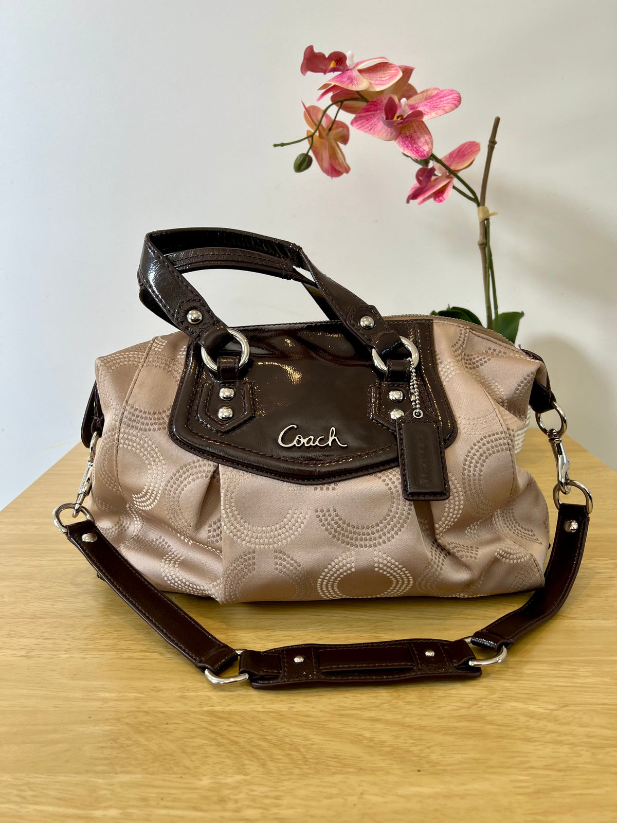 Authentic Coach Ashley satchel